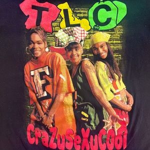 Small Black TLC CrazySexyCool T-shirt